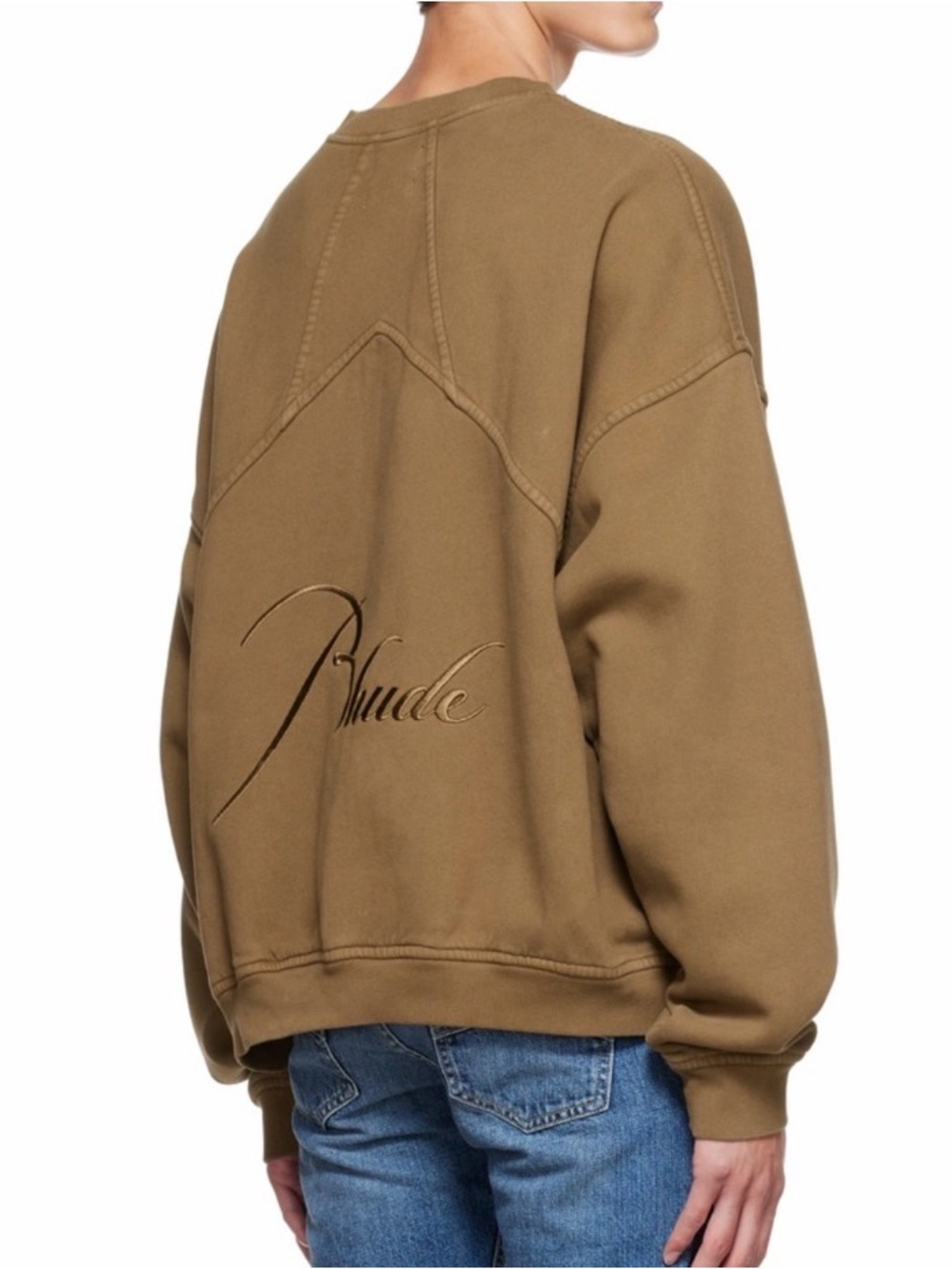 Rhude Script-Logo Crewneck